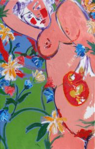 Voir le détail de cette oeuvre: Maternité aux fleurs